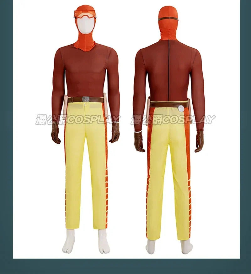 Invincible Season 3 Rex Splode Cosplay Costume Uniform Halloween Carnival Party Christmas Play Role Clothes Clothing for Men