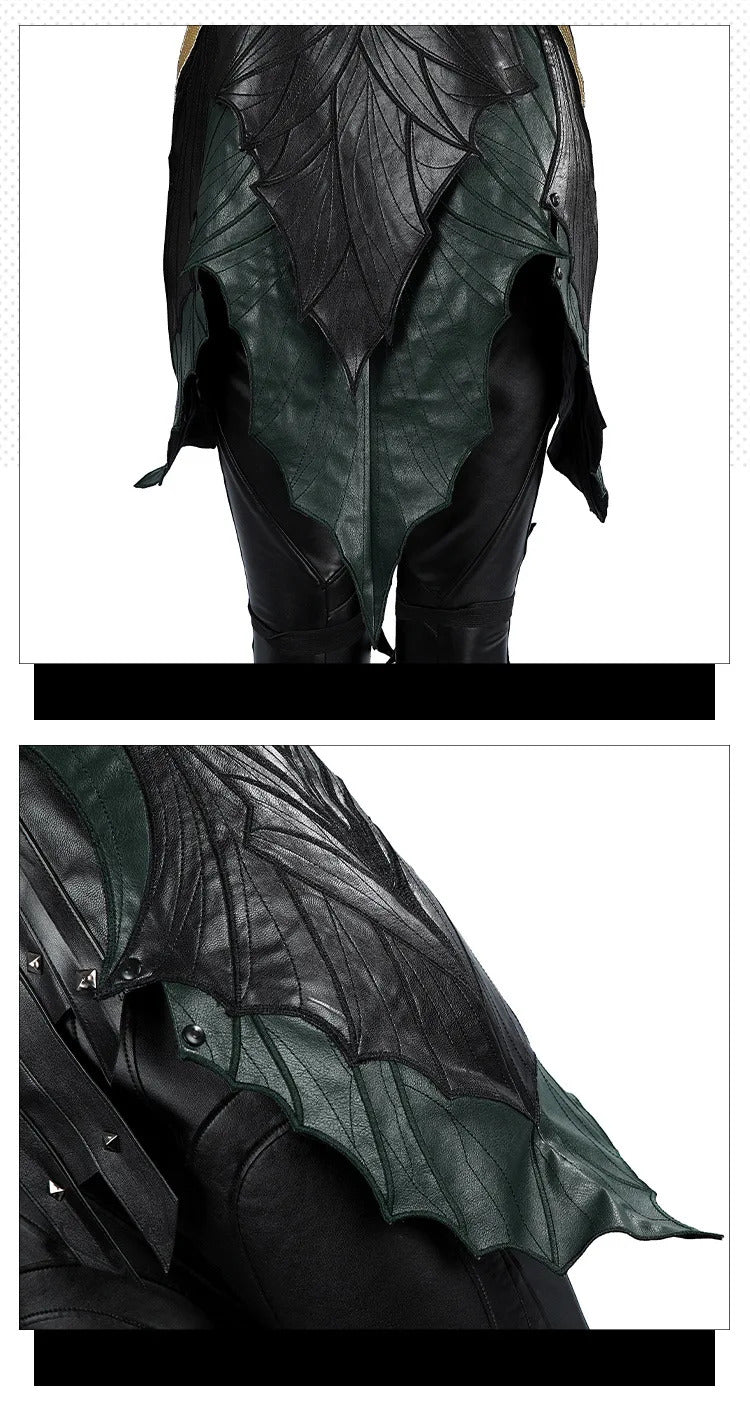 Game Baldur's Gate 3 Minthara Cosplay Costume Women Leathe Battle Suit with Accessories Halloween Carnival Party Outfits