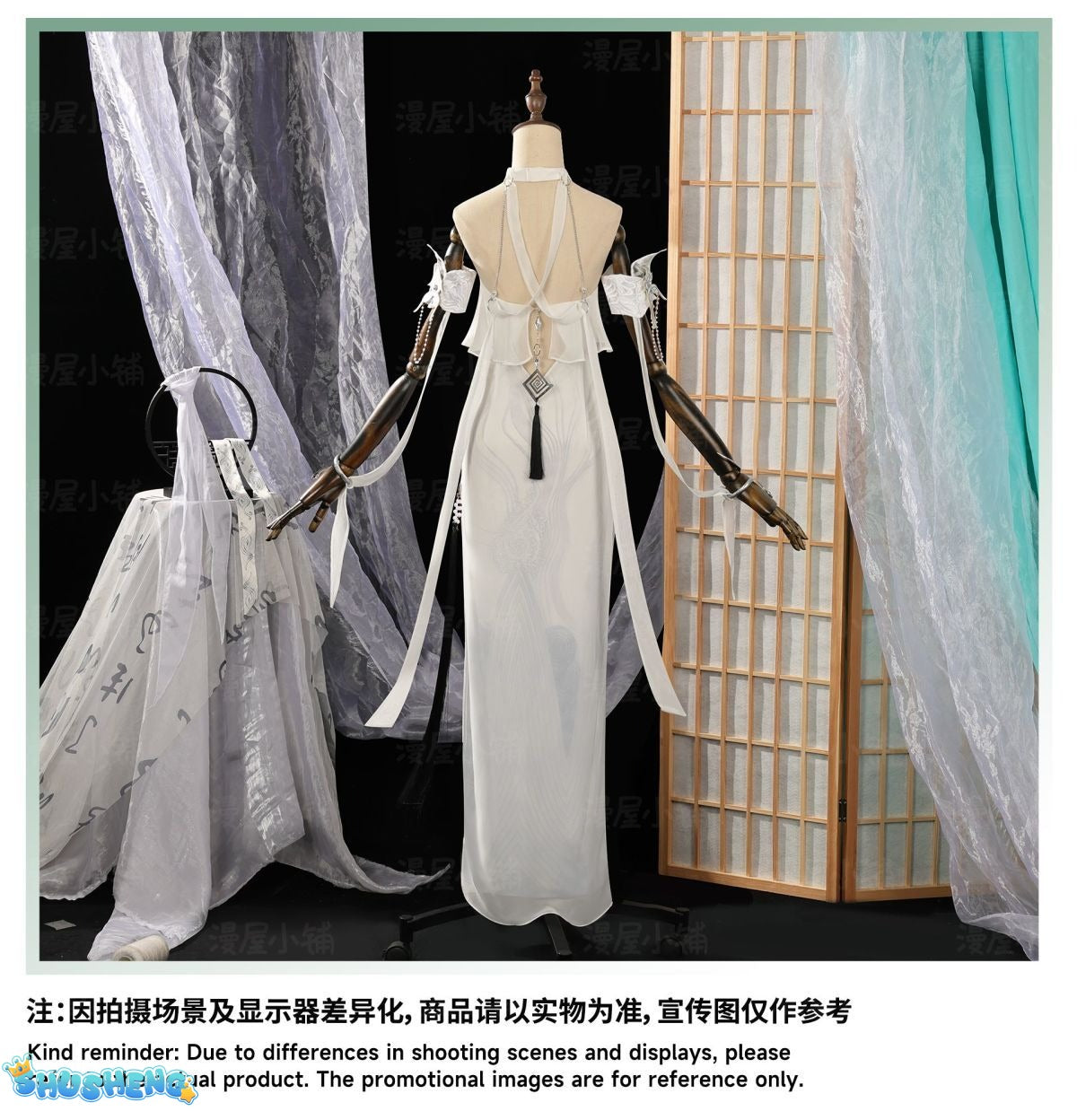 Naraka Bladepoint Viper Ning Cosplay Costume Cheongsam White Snake Role Play Halloween Carnival Uniform Anime Clothing