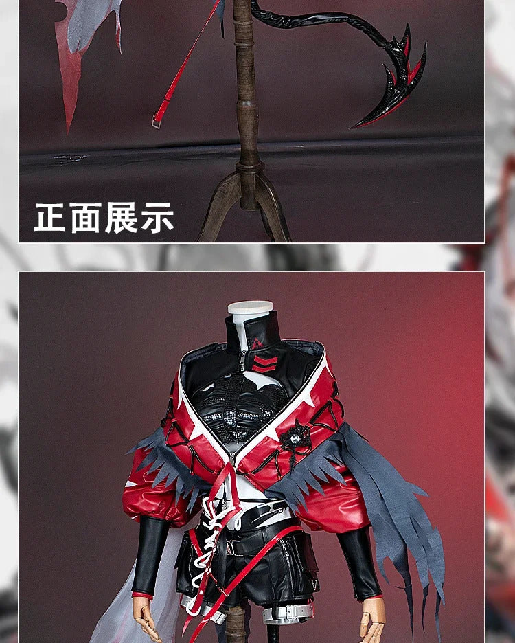 Game Arknights Wiš'adel Cosplay Costume W Wiš'adel Cosplay Outfit For Halloween Carnival Uniform Christmas Adult Prop