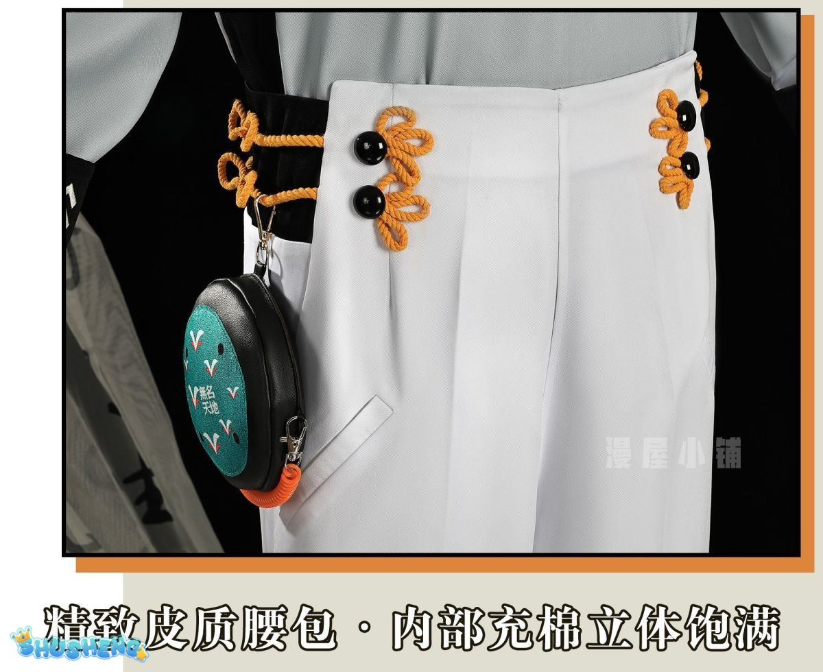 Zenless Zone Zero Wise Cosplay Costume Wig Soaring Crane Uniform New Skin Earrings Hairband Phaethon Halloween Party Boy Suit