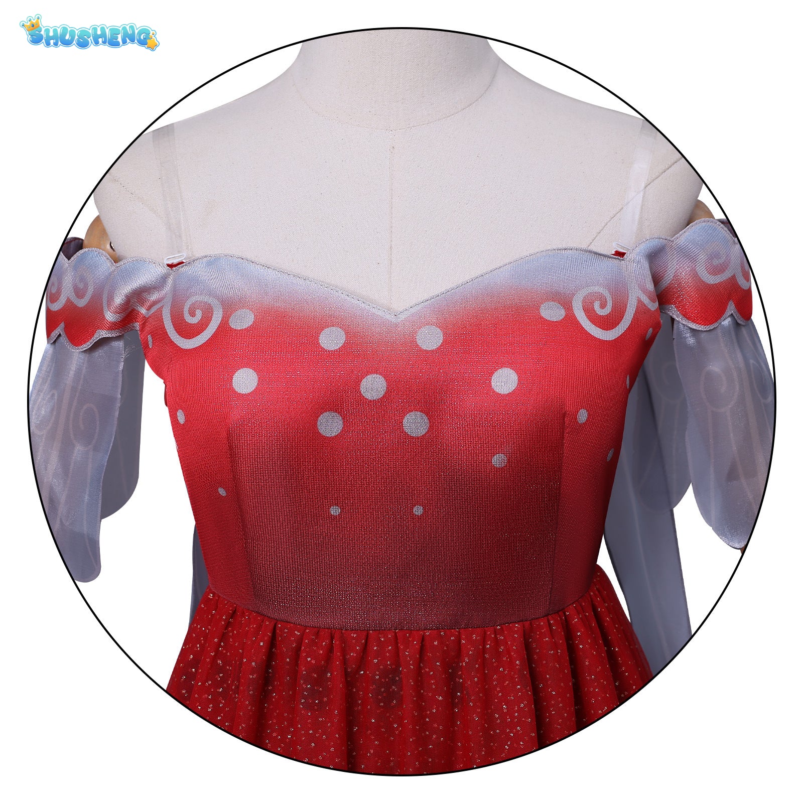 Miraculous: Tales of Ladybug & Cat Noir Ladybug Cosplay Costume Red Halloween Costume