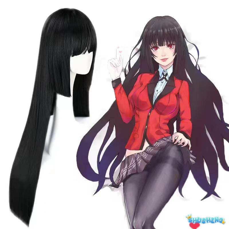 Anime Kakegurui Jabami Yumeko Cosplay Costume Halloween Sayaka Compulsive Gambler Japanese School Girls JK Uniform Halloween Cos