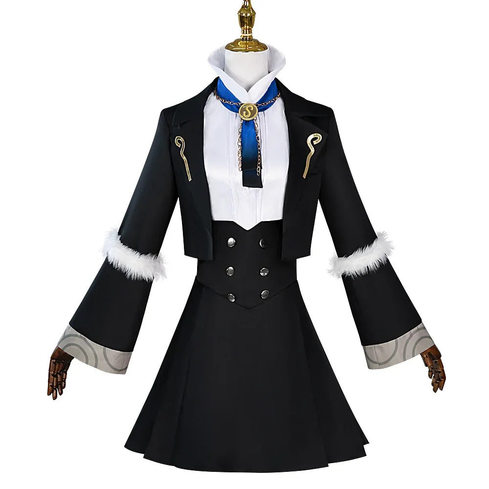 Arknights Lappland Cosplay Costume Uniform Halloween Carnival Party Christmas Play Role Clothes Clothing for Women