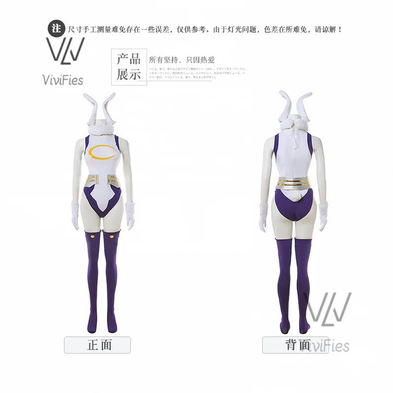 Mha Rabbit Hero Mirko Cosplay Sexy Anime Costume Bnha Rumi Usagiyama Miruko Role Playing Party Cosplay Women
