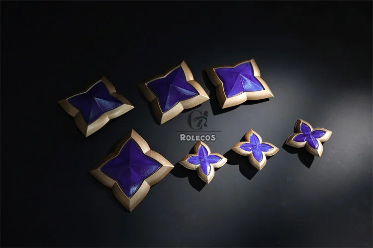 Shusheng-N Game LOL Prestige Crystal Rose Lux Cosplay Costume Game LOL Lux Cosplay Outfit Halloween Women Suit New Skin