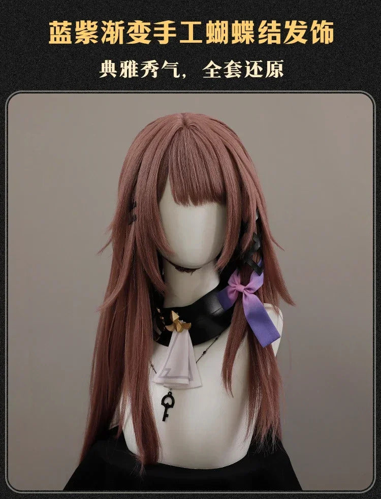 Shusheng The Herta Cosplay Game Honkai: Star Rail Costume Fashion Sweet Uniform Dress Women Halloween Party Role Play Clothing