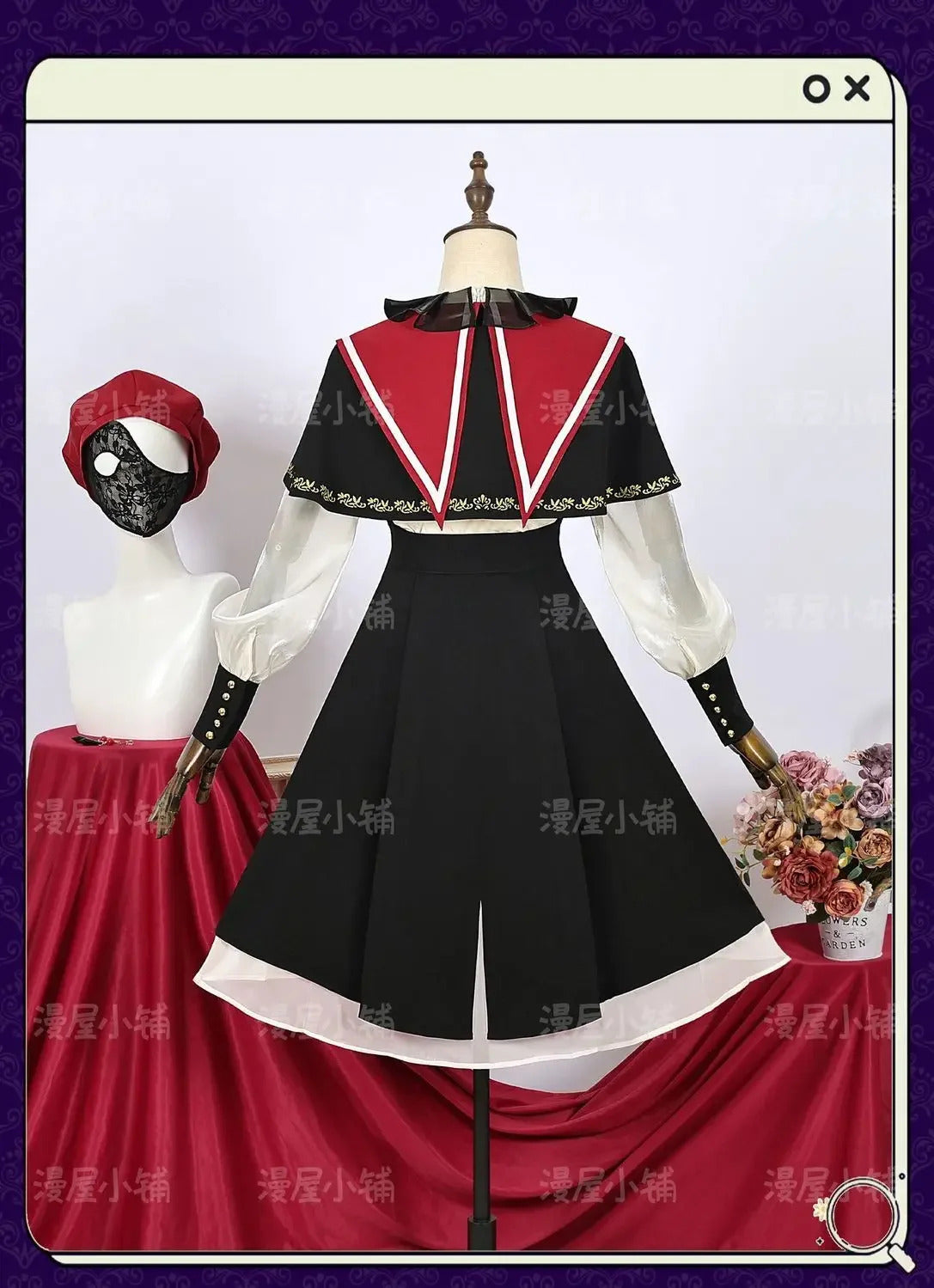 BanG Dream Ave Mujica Mortis Wakaba Mutsumi Cosplay Costume Uniform Halloween Carnival Party Christmas Play Role Clothing