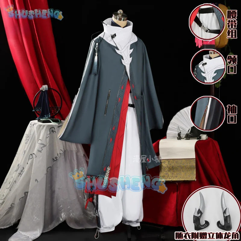 Arknights Yu Cosplay Costume Uniform Halloween Carnival Party Christmas Play Role Clothes Clothing