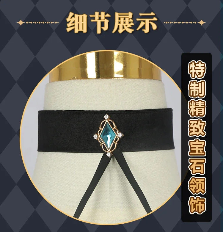 Code Geass cosplay C.C. New Halloween carnival sexy black evening dress party dress accessories prop C.C. A set of women