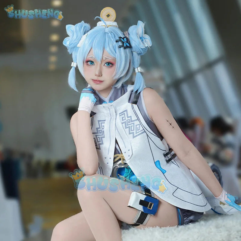 Shusheng-N Wuthering Waves Youhu Cosplay Costume Uniform Halloween Carnival Party Christmas Play Role Clothes Clothing for Women