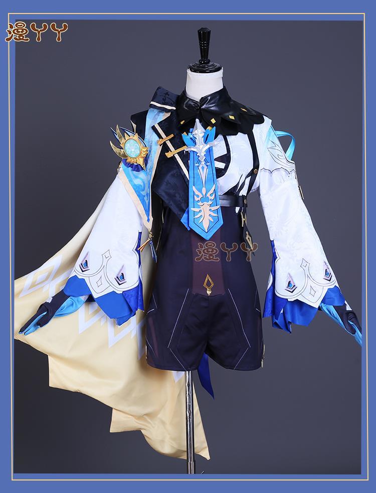 Anime Genshin Impact Eula Game Suit Uniform Cosplay Costume Halloween Carnival Costume For Women