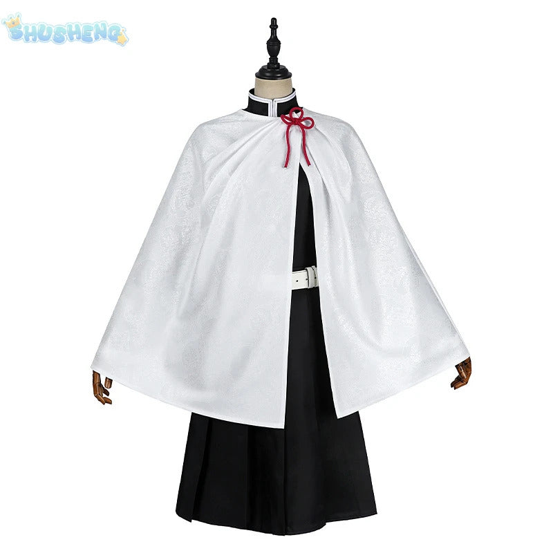 Anime Demon Slayer Kochou Kanae Tokitou Muichirou Kanroji Mitsuri Cosplay Costume Halloween Carnival man Woman Full Set uniform