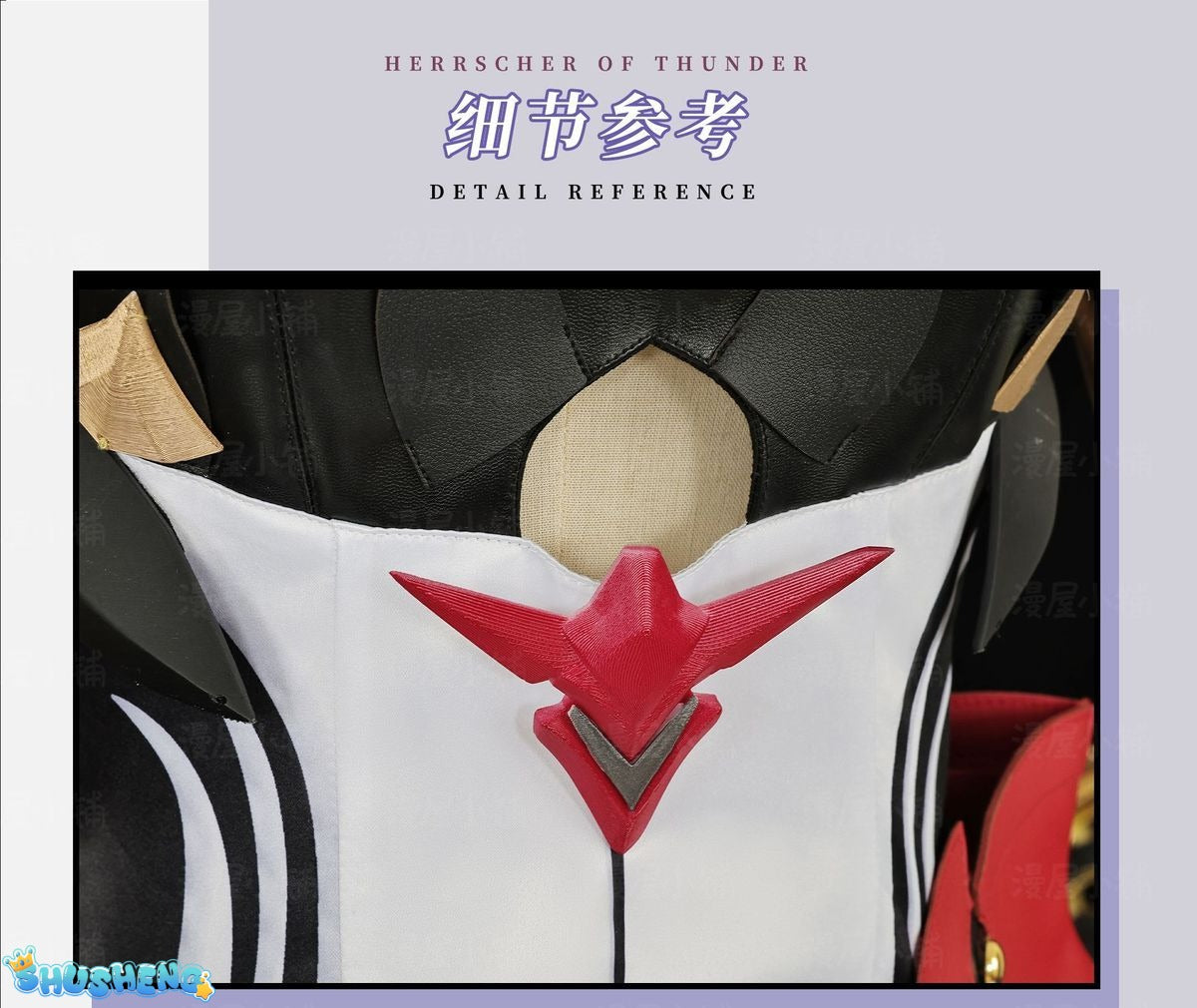New Anime Honkai Impact 3 Raiden Mei Cosplay Horns Halloween Devil Horns Barrettes Cosplay Hair Clip Headdress Costume Masquerade