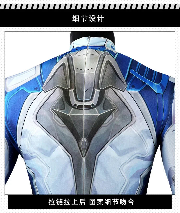 Mister Fantastic Cosplay Costume Reed Richards Uniform Halloween Carnival Party Christmas Play Role Clothes Clothing for Men