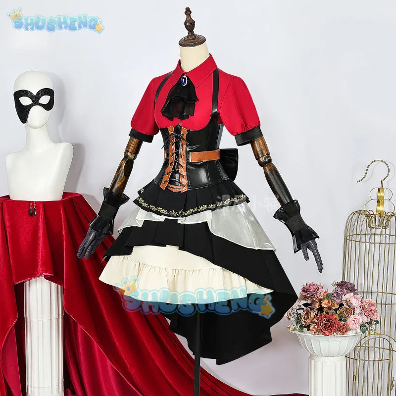 BanG Dream Ave Mujica Mortis Sakiko Togawa Cosplay Costume Uniform Halloween Carnival Party Christmas Play Role Clothes Clothing