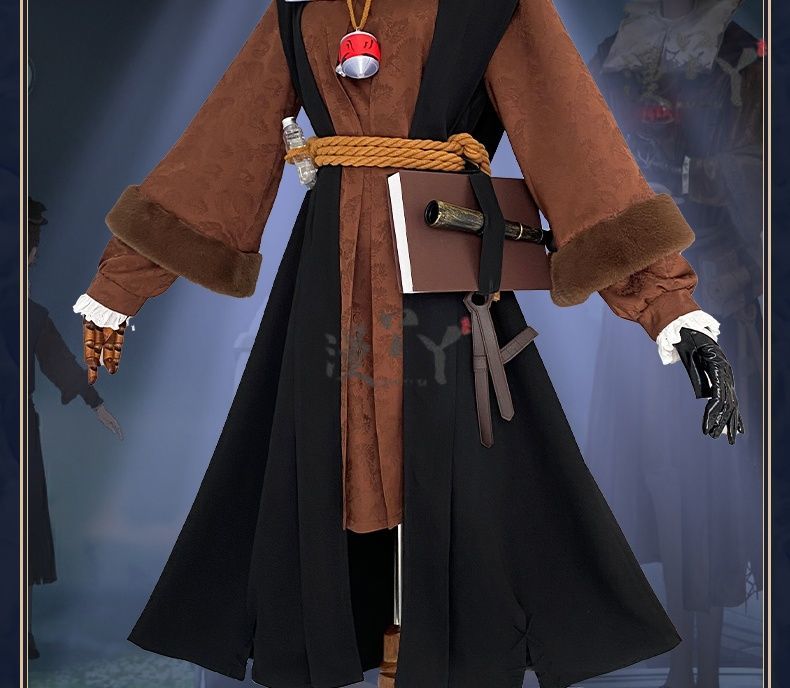 Orpheus Novelist Game Identity V Cosplay Starting a new chapter Costume Halloween New Uniform Accessories Props Fashion Set