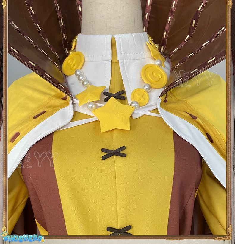 Andrew Kreiss Grave Keeper Cosplay Costume Game Identity V Uniform With Cloak Beret Halloween Party Role Play Outfit