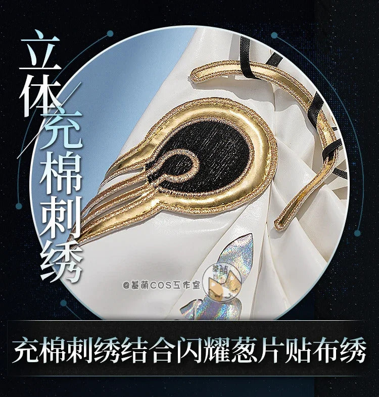 Reverse:1999 Hissabeth Cosplay Costume Uniform Halloween Carnival Party Christmas Play Role Clothes Clothing for Women