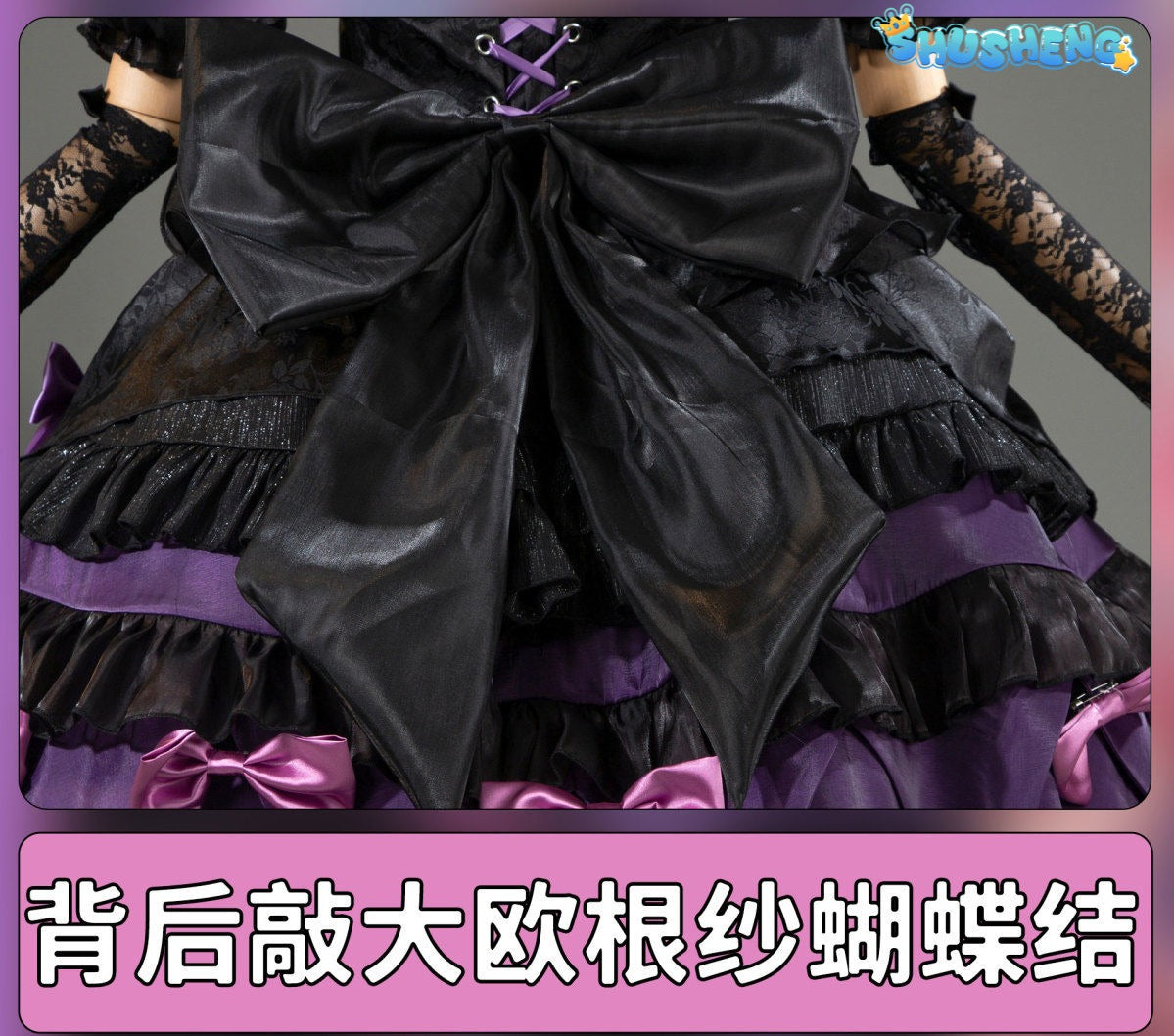 Game Identity V Collaboration Marie Bloody Mary Cosplay Costume Premium Anime Outfit Full Set for Fans Halloween Party Role Play Event