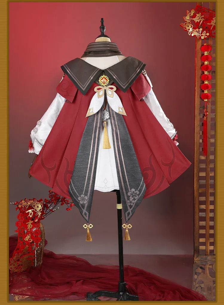 Genshin Impact Hu Tao Cosplay Costume Sea Lantern Festival Uniform Halloween Carnival Party Christmas Play Role Clothes Clothing