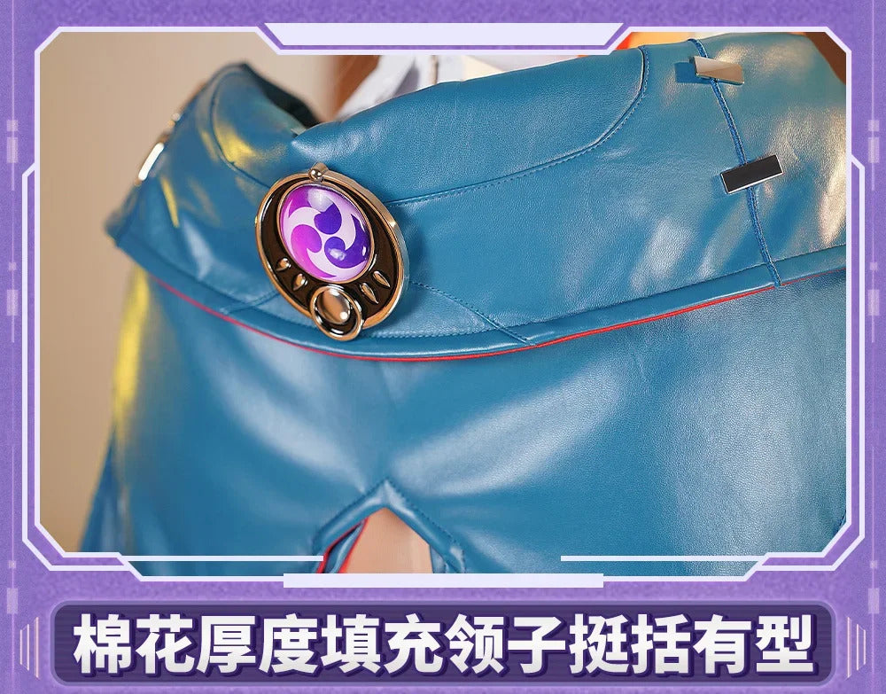 Game Genshin Impact Ineffa Cosplay Costume Uniform Halloween Carnival Party Christmas Play Role Clothes Clothing for Women