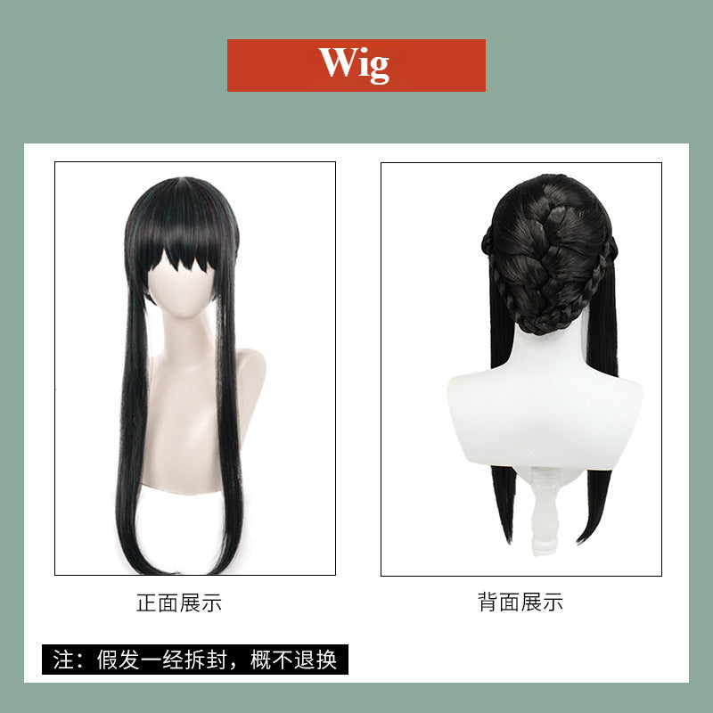 Anime FAMILY Cosplay Yor Forger Yor Briar Cosplay Costume Women Sexy Red Sweater Mini Dress Thorn Princess Costumes