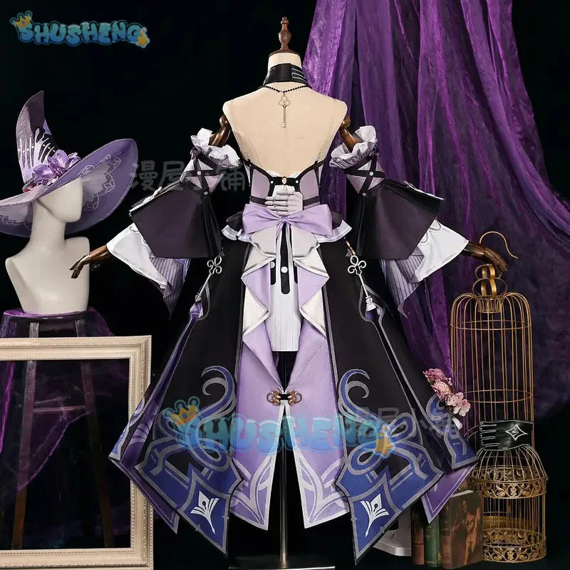 Shusheng Game Honkai Star Rail The Herta Cosplay Costume Herta Outfit Role Play For Halloween Carnival Prop Adult Women Men