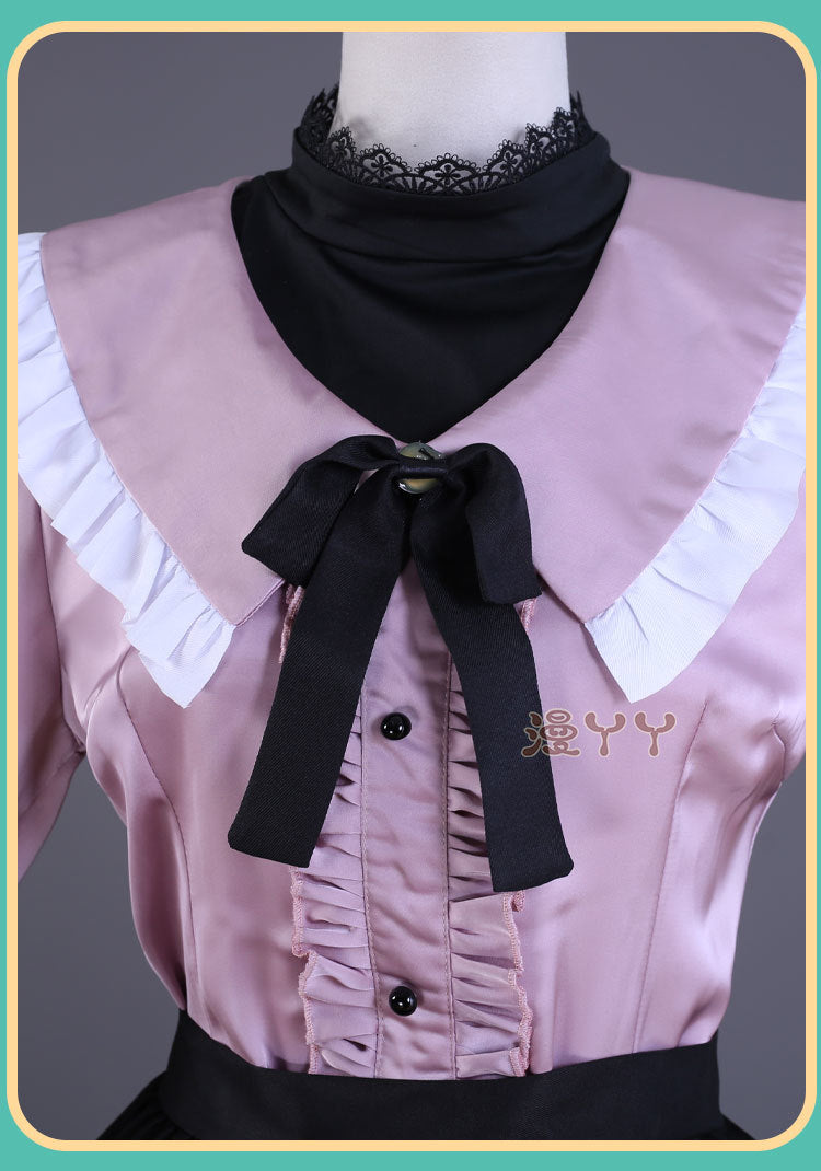 Vampire Miku Cosplay Costume Vocaloid Vampire Miku figure cosplay suit Pink kawaii dress Bowknot uniform