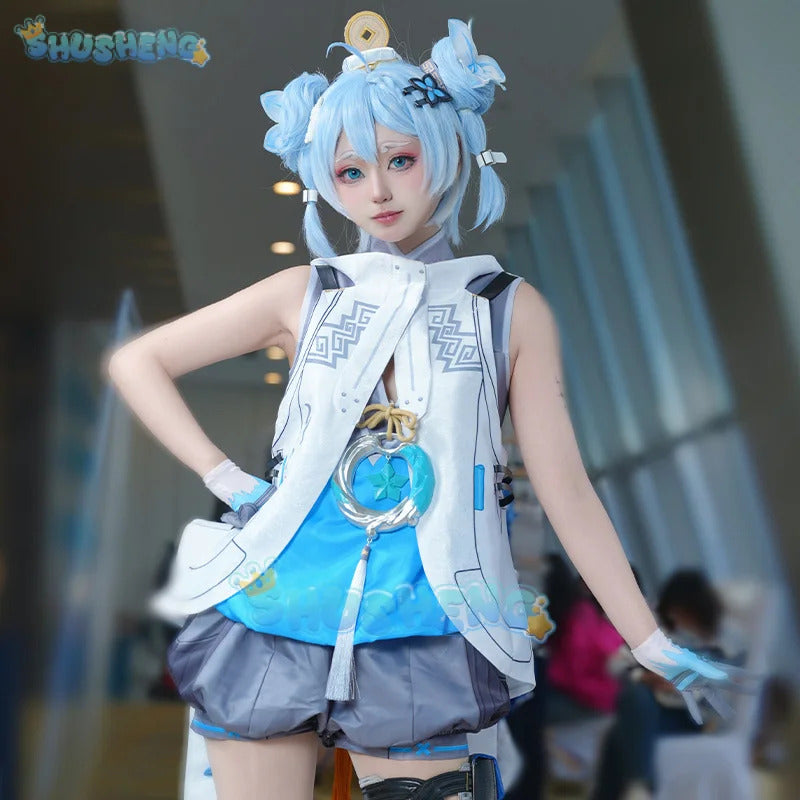 Shusheng-N Wuthering Waves Youhu Cosplay Costume Uniform Halloween Carnival Party Christmas Play Role Clothes Clothing for Women