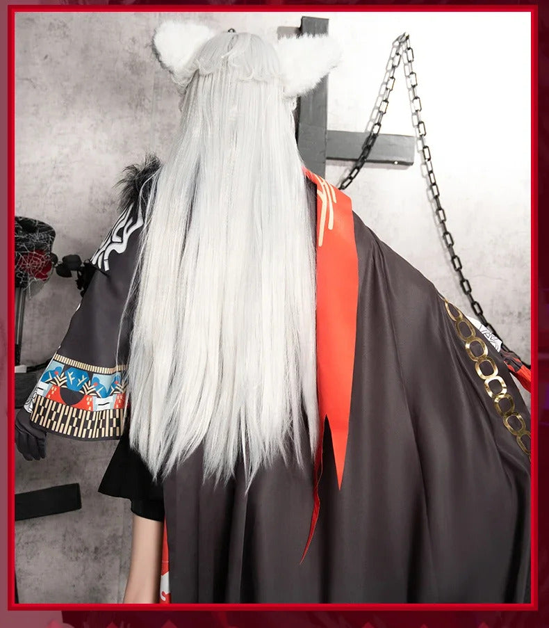 Arknights Lappland The Decadenza Cosplay Costume Uniform Halloween Carnival Party Christmas Play Role Clothes Clothing for Women