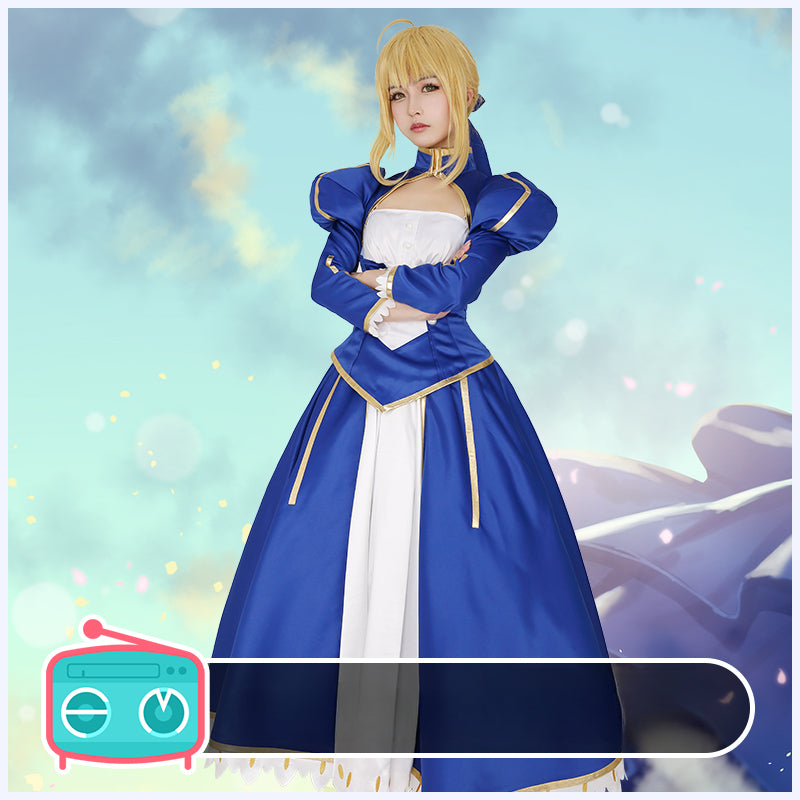 Altria Pendragon Dress Cosplay Fate/stay Night Costume Cos Game Anime Party Uniform Hallowen Play Role Clothes Clothing
