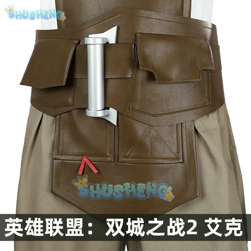 LoL Arcane:League of Legends2 Ekko Cosplay Costume Game Party Uniform Hallowen Carnival Role Clothes Clothing Shusheng