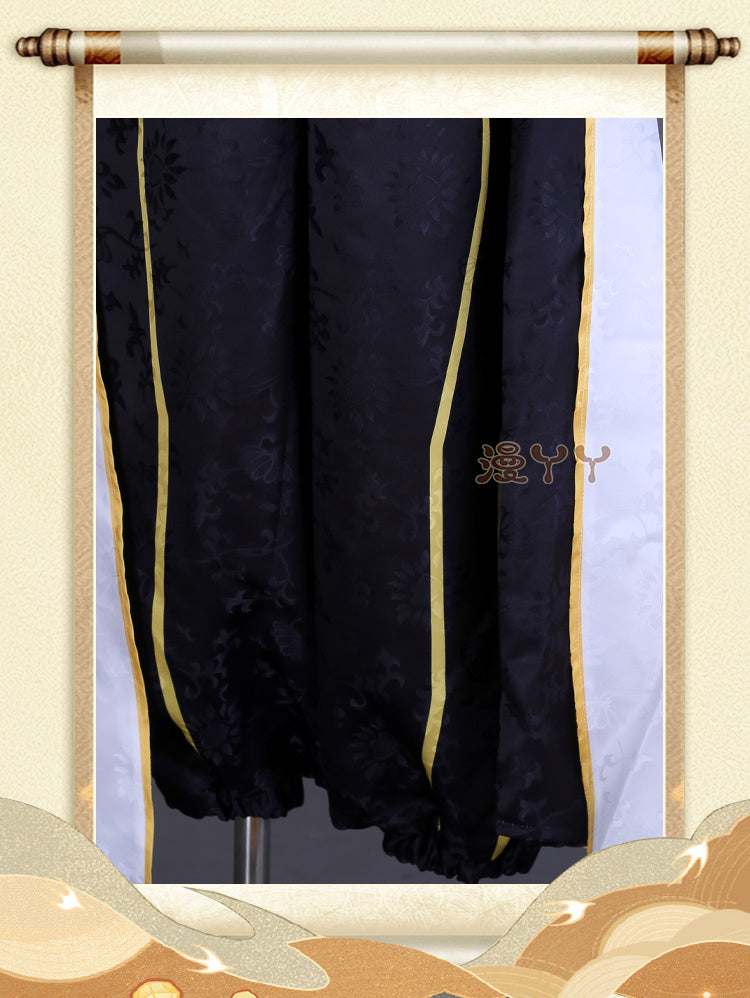 Genshin Impact Zhong Li COS Costume The Rock God Emperor Morax Game Clothing Cosplay Complete Set Men Women