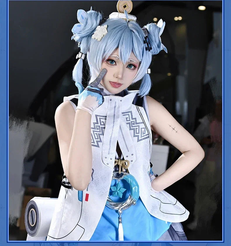 Shusheng-N Wuthering Waves Youhu Cosplay Costume Uniform Halloween Carnival Party Christmas Play Role Clothes Clothing for Women
