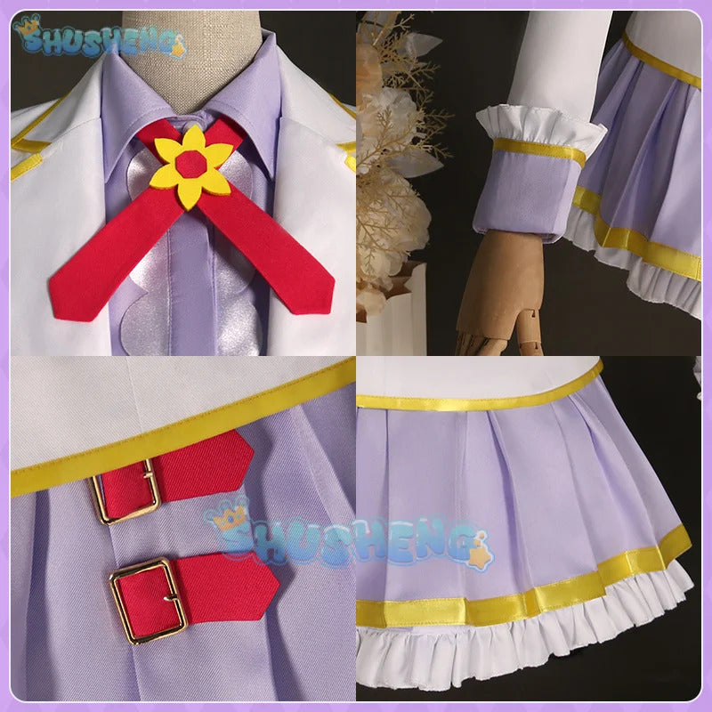 Aikatsu! Series Venus Ark Cosplay Costume School Uniform Halloween Carnival Party Christmas Play Role Clothes Clothing for Women
