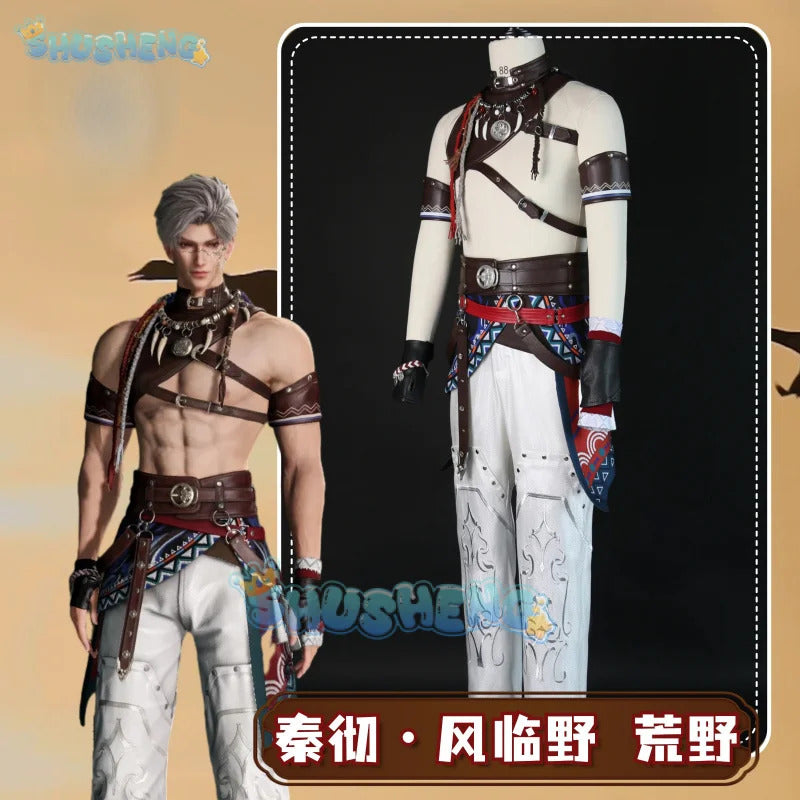 Shusheng-R Love And Deepspace Sylus Cosplay Costume Wind in the wild Wilderness Uniform Halloween Party for Women Men Carnival