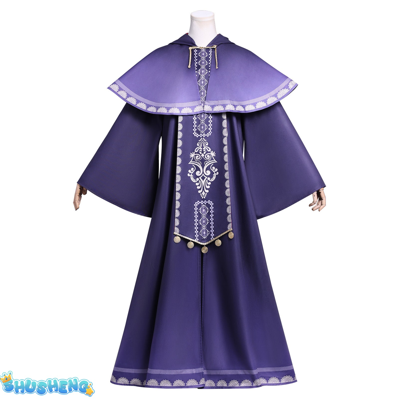 Monica Everette Cosplay The Secret of the Silent Witch Costume Halloween Carnival Party Christmas Play Role Clothes Clothing
