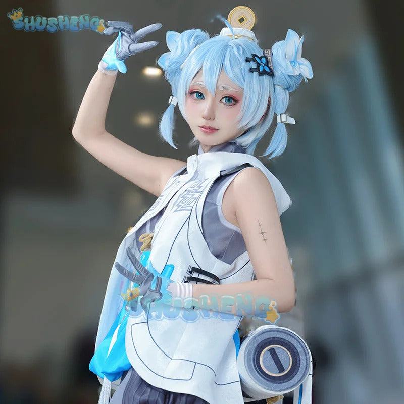 Shusheng-N Wuthering Waves Youhu Cosplay Costume Uniform Halloween Carnival Party Christmas Play Role Clothes Clothing for Women