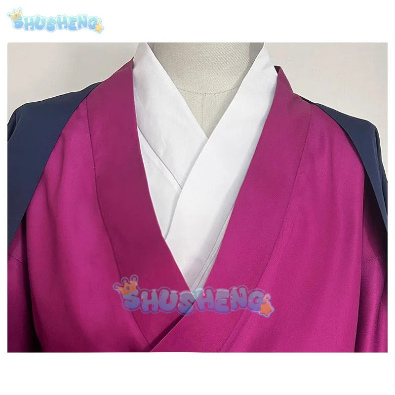 Anime Demoon Slayeer Uzui Tengen Cosplay Costume Uniform Demon Annihilation Blade Sound Pillar Halloween Outfit Shusheng