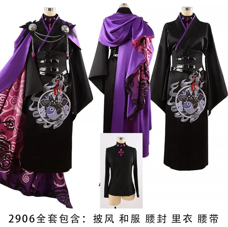 Fate/grand Order Edmond Dantes Ninth Anniversary Cosplay Costume Cos Game Anime Party Uniform Hallowen Play Role Clothes