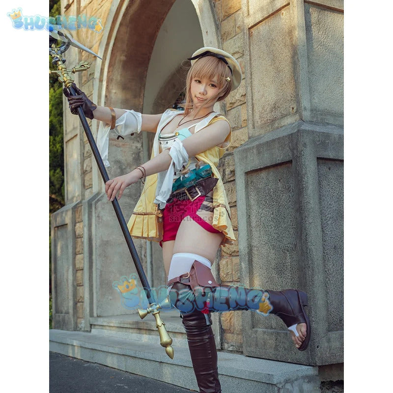 Game Atelier Ryza: Ever Darkness & the Secret Hideout Reisalin Stout Cosplay Costume Uniform Halloween Carnival Party Clothing