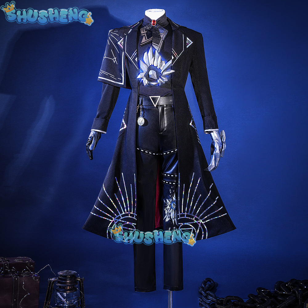 Identity V Norton Campbell Fool's Gold Stibnite Outfit Cosplay Costume Game Anime Party Uniform Halloween Role Clothes Clothing