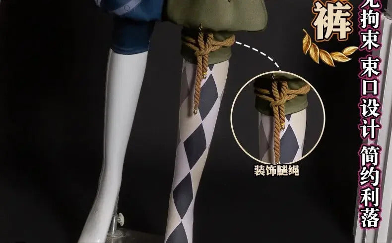 Identity ⅤJoker Weeping Clown Cosplay Costume Uniform Halloween Carnival Party Christmas Play Role Clothes Clothing Shusheng