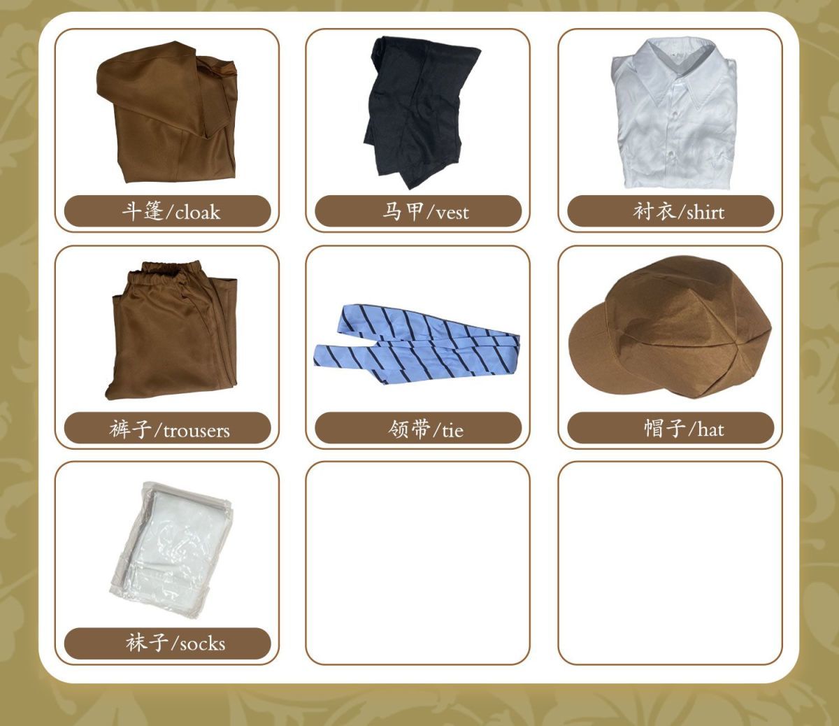 Anime Bungo Stray Dogs Edogawa Rampo Cosplay Costume Halloween Unisex Uniform Detective Suit Party Colthing