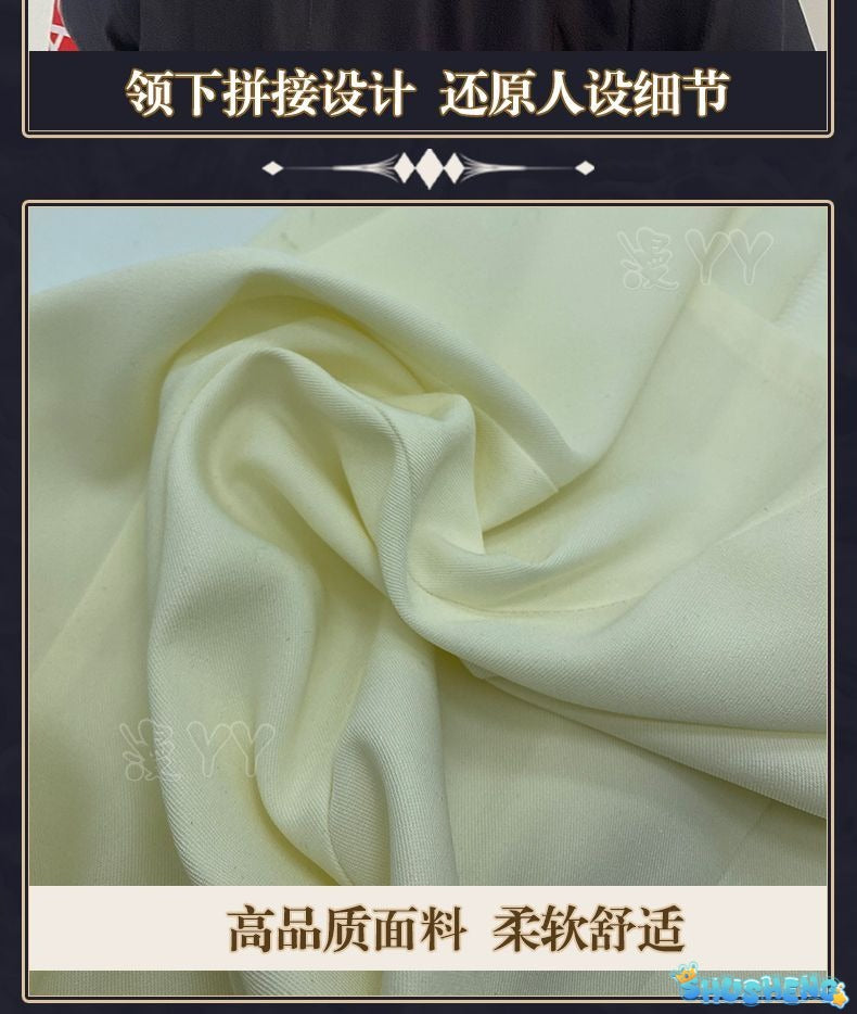 Alva Lorenz Cosplay Costume Identity V Hermit Suit Handsome Uniform Halloween Carnival Suit Fancy Outfits