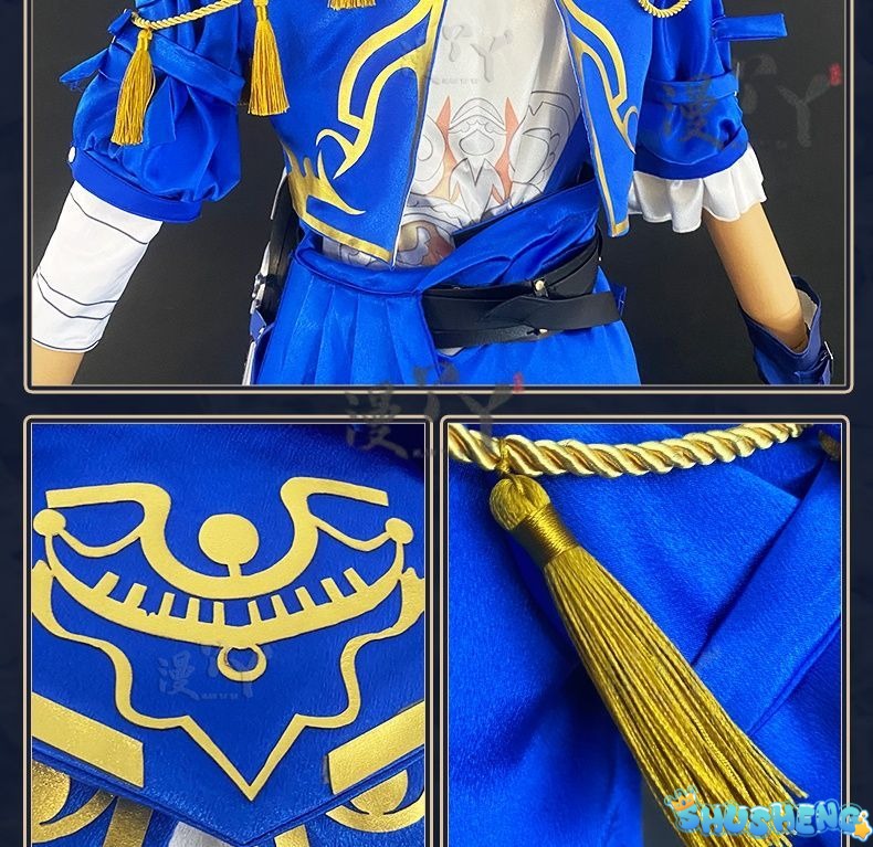 Prisoner Luca Balsa Cosplay Game Identity V Luca Costume Trench Uniform Suit Party Role Play Clothing Suit