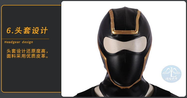 Superhero Hawkeye Cosplay Ronin Costume Shoes masks Thanos Outfits Hoodie Luxious Uniforms Party Carnival for Adult Men Any Size