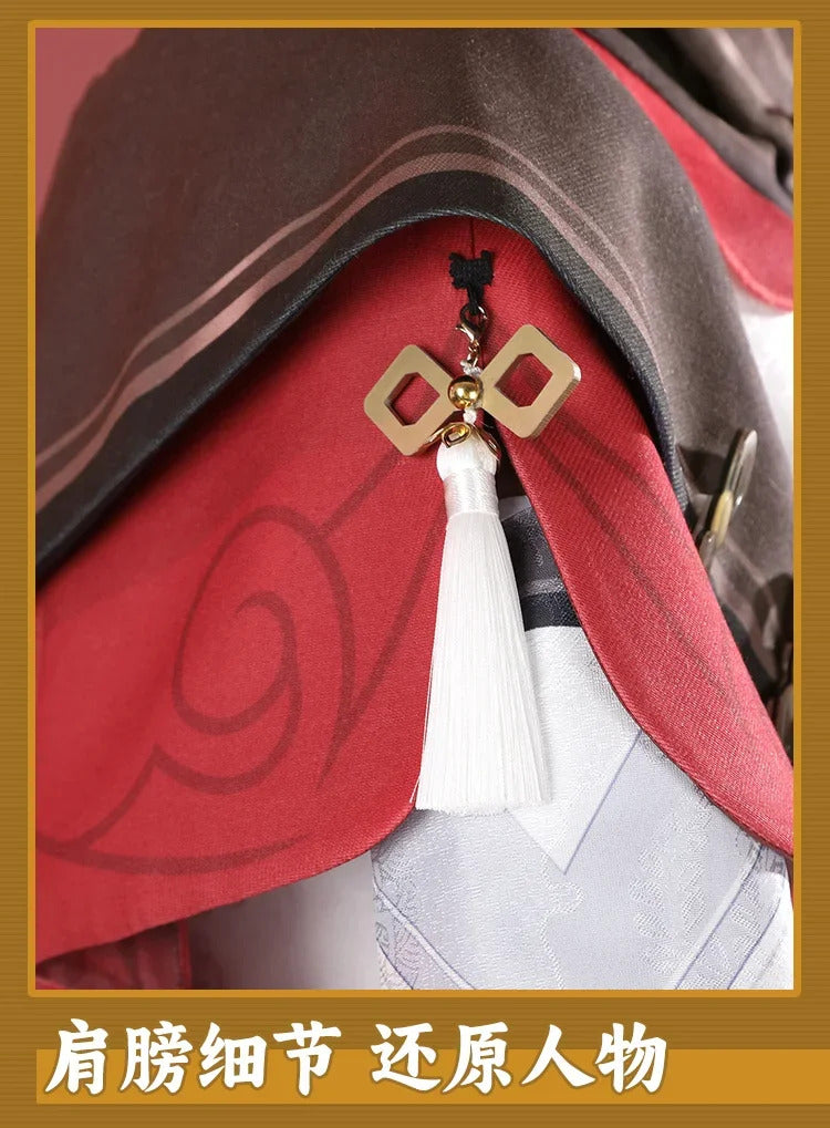 Genshin Impact Hu Tao Cosplay Costume Sea Lantern Festival Uniform Halloween Carnival Party Christmas Play Role Clothes Clothing