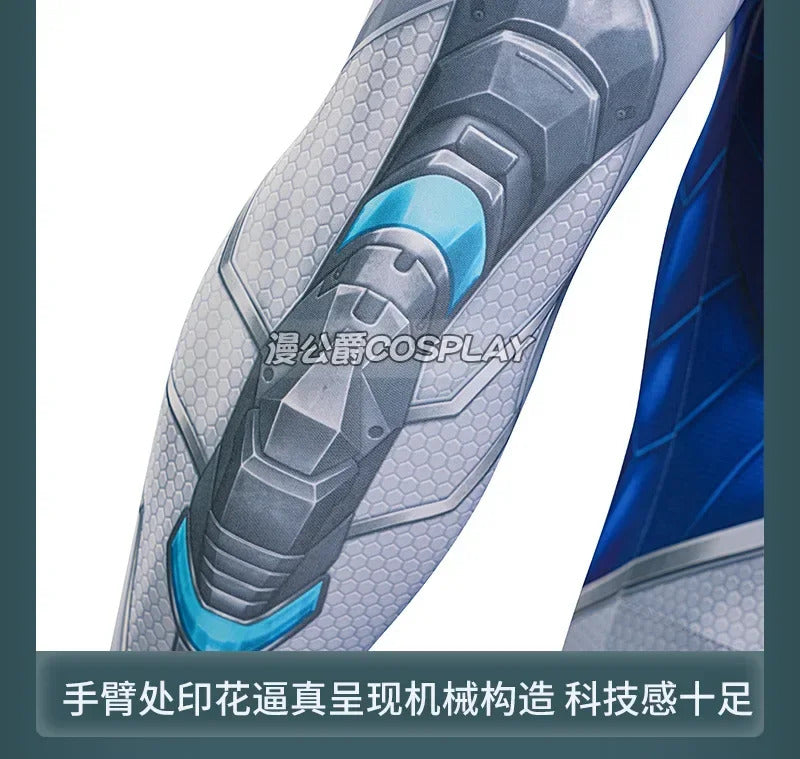 Mister Fantastic Cosplay Costume Reed Richards Uniform Halloween Carnival Party Christmas Play Role Clothes Clothing for Men